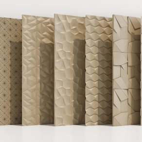 现代护墙板3D模型下载